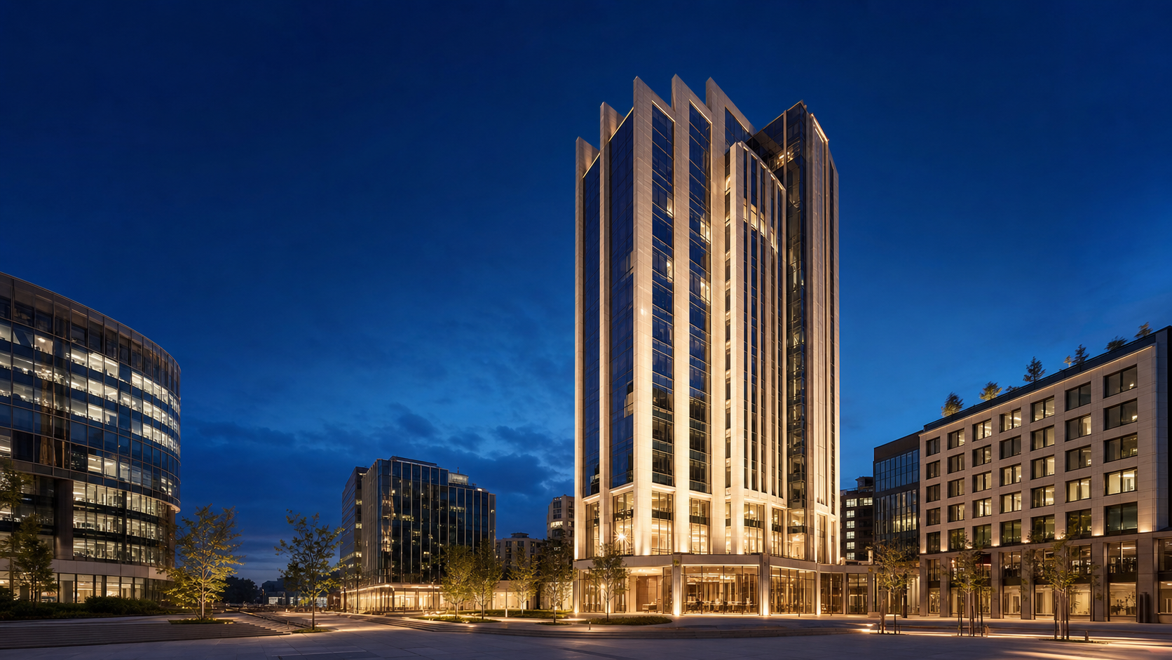 Contemporary FPH Tower commercial development concept